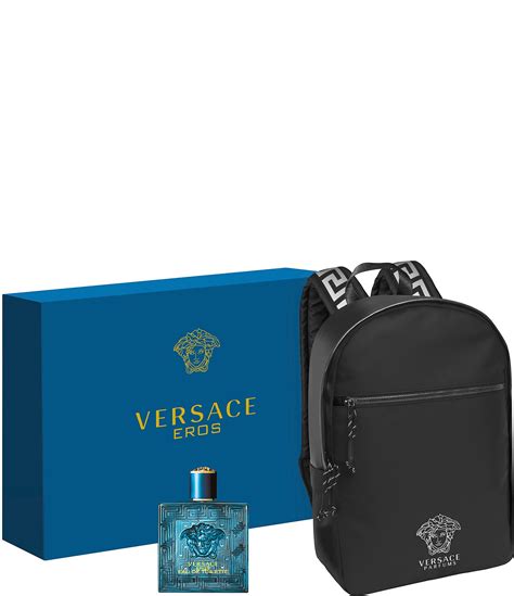 versace cologne and mini backpack|Versace backpack and cologne men.